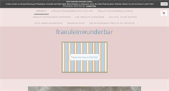 Desktop Screenshot of fraeuleinwunderbar.com